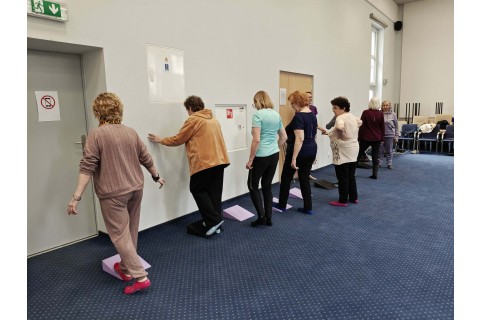 Trening medyczny stóp dla seniorów