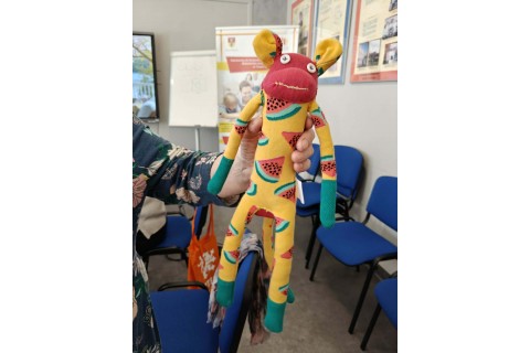 Charytatywna akcja szycia małpek