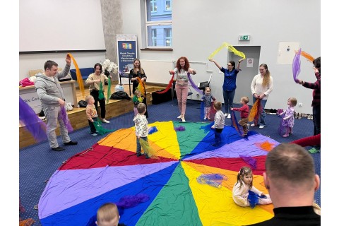 Zajęcia umuzykalniające dla rodziców z dziećmi w wieku 2,5-3,5 lat