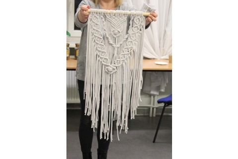 Warsztaty kreatywne dla DOROSŁYCH - makrama dla początkujących