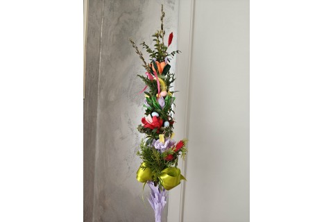 Warsztaty kreatywne dla seniorów - palma wielkanocna