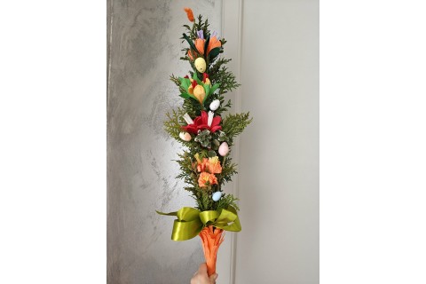 Warsztaty kreatywne dla seniorów - palma wielkanocna