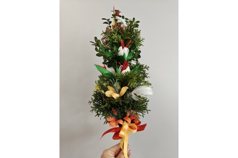 Warsztaty kreatywne dla seniorów - palma wielkanocna