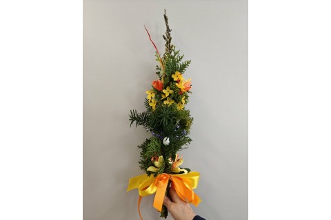 Warsztaty kreatywne dla seniorów - palma wielkanocna