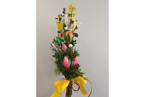 Warsztaty kreatywne dla seniorów - palma wielkanocna