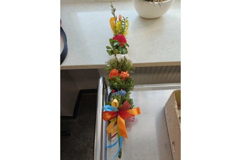 Warsztaty kreatywne dla seniorów - palma wielkanocna