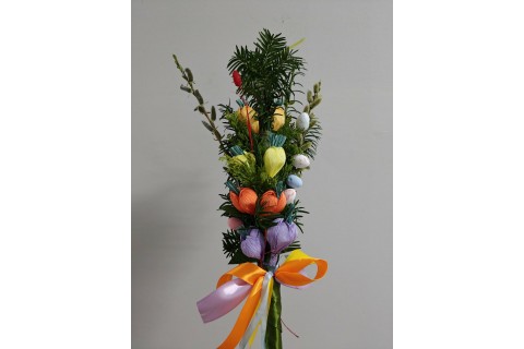 Warsztaty kreatywne dla seniorów - palma wielkanocna