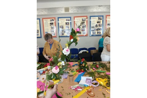 Warsztaty kreatywne dla seniorów - palma wielkanocna