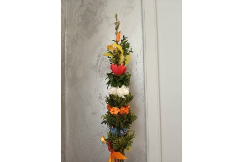 Warsztaty kreatywne dla seniorów - palma wielkanocna