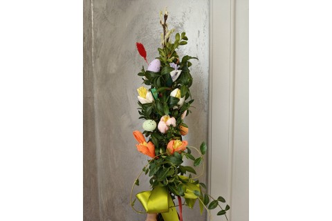 Warsztaty kreatywne dla seniorów - palma wielkanocna