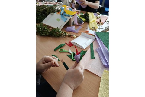 Warsztaty kreatywne dla rodziców z dziećmi 6+ Palmy wielkanocne