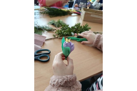 Warsztaty kreatywne dla rodziców z dziećmi 6+ Palmy wielkanocne