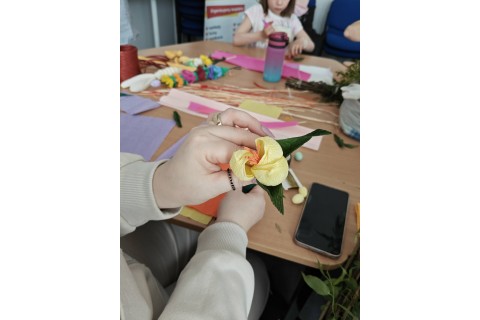 Warsztaty kreatywne dla rodziców z dziećmi 6+ Palmy wielkanocne