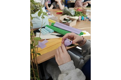 Warsztaty kreatywne dla rodziców z dziećmi 6+ Palmy wielkanocne