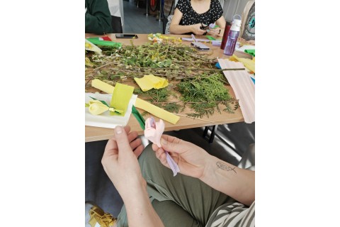 Warsztaty kreatywne dla rodziców z dziećmi 6+ Palmy wielkanocne