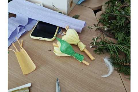 Warsztaty kreatywne dla rodziców z dziećmi 6+ Palmy wielkanocne