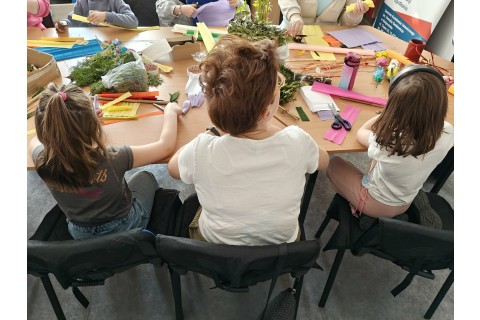 Warsztaty kreatywne dla rodziców z dziećmi 6+ Palmy wielkanocne