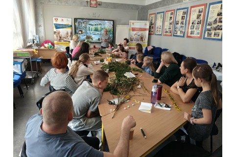 Warsztaty kreatywne dla rodziców z dziećmi 6+ Palmy wielkanocne