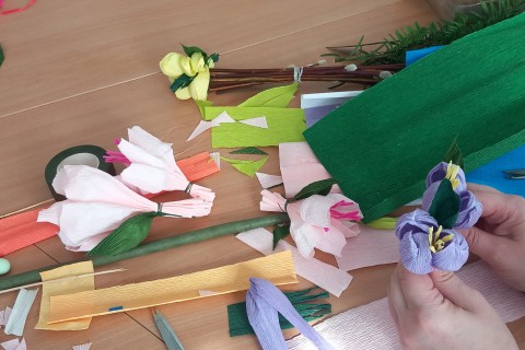 Warsztaty kreatywne dla rodziców z dziećmi 6+ Palmy wielkanocne