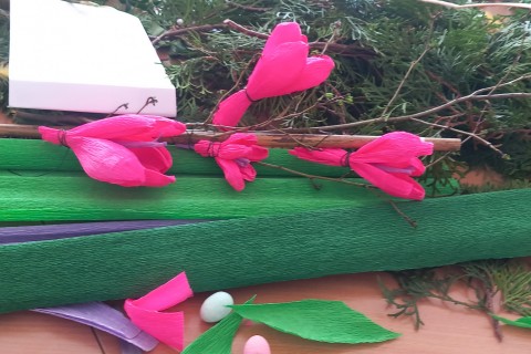 Warsztaty kreatywne dla rodziców z dziećmi 6+ Palmy wielkanocne