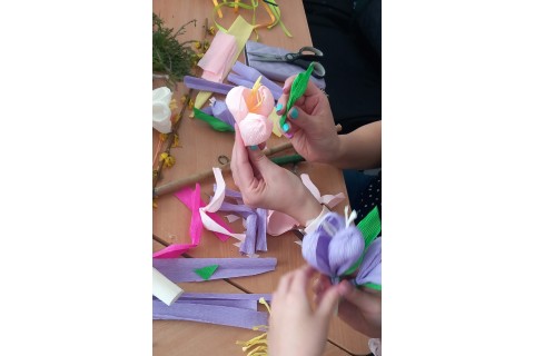 Warsztaty kreatywne dla rodziców z dziećmi 6+ Palmy wielkanocne