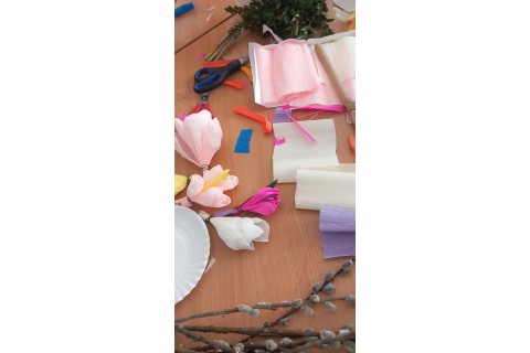 Warsztaty kreatywne dla rodziców z dziećmi 6+ Palmy wielkanocne