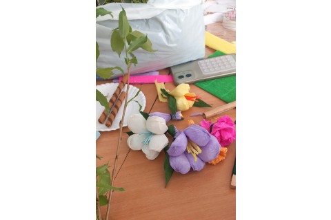 Warsztaty kreatywne dla rodziców z dziećmi 6+ Palmy wielkanocne