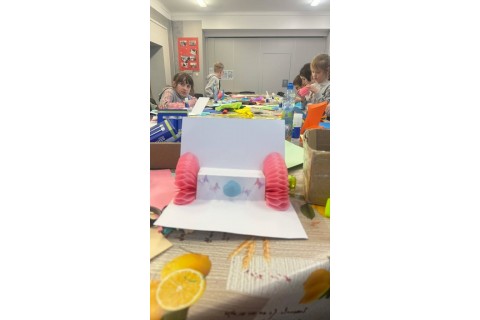 Warsztaty kreatywne dla dzieci 8+ Kartki 3D