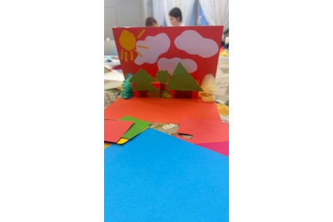 Warsztaty kreatywne dla dzieci 8+ Kartki 3D