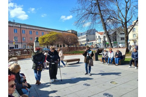 Spacer Seniorów po Białymstoku - Szlakiem Białostockich Widzimisiów