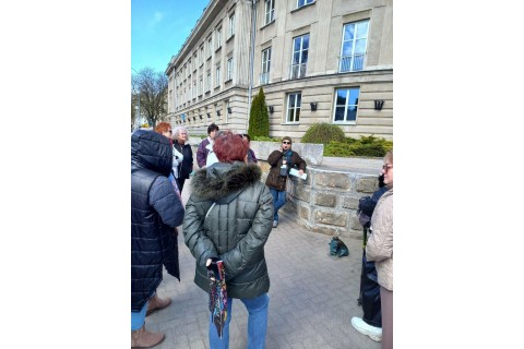 Spacer Seniorów po Białymstoku - Szlakiem Białostockich Widzimisiów