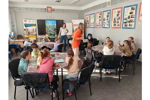 Warsztaty edukacyjno-przyrodnicze dla dzieci „Zielona baza małego ogrodnika”