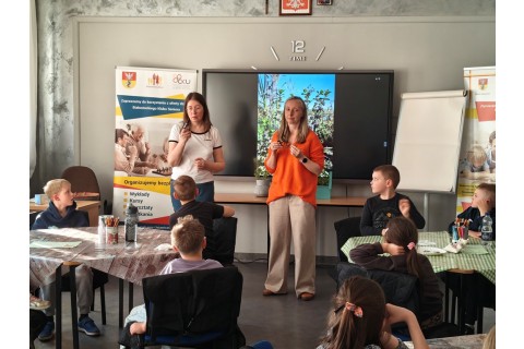 Warsztaty edukacyjno-przyrodnicze dla dzieci „Zielona baza małego ogrodnika”