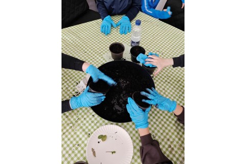 Warsztaty edukacyjno-przyrodnicze dla dzieci „Zielona baza małego ogrodnika”