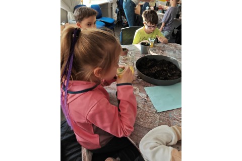 Warsztaty edukacyjno-przyrodnicze dla dzieci „Zielona baza małego ogrodnika”