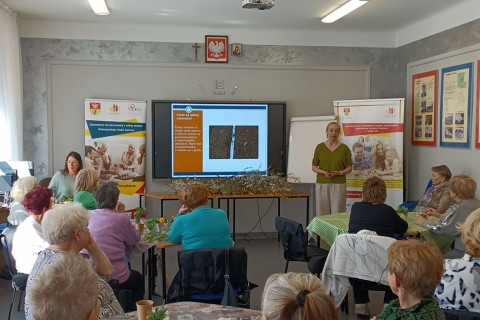 Warsztaty hortiterapeutyczne dla seniorów „Zielona równowaga”