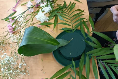 Warsztaty florystyczne dla dorosłych - Wiosenna kompozycja na stół