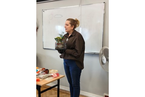 Warsztaty florystyczne dla seniorów - Las w szkle