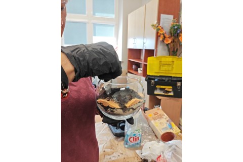 Warsztaty florystyczne dla seniorów - Las w szkle