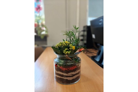 Warsztaty florystyczne dla seniorów - Las w szkle