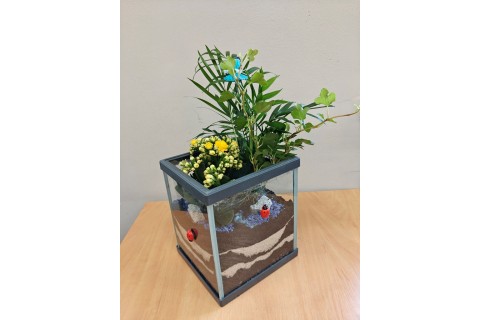 Warsztaty florystyczne dla seniorów - Las w szkle