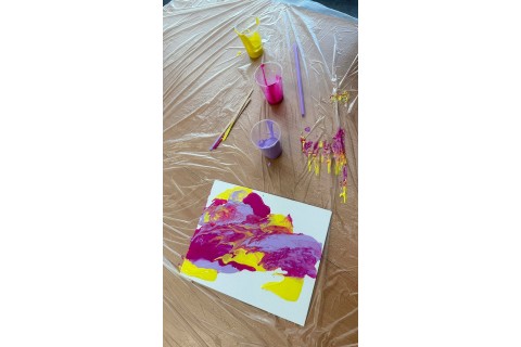 Warsztaty kreatywne dla dzieci od 10 lat - „Malowanie metodą Pouringu”