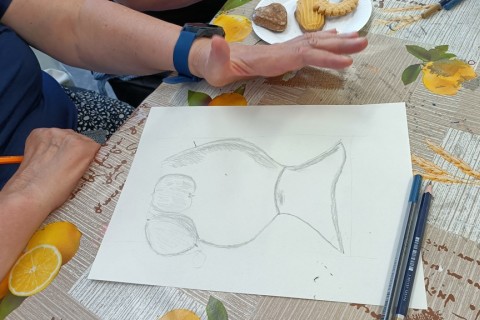 Warsztaty malarstwa dla seniorów - martwa natura