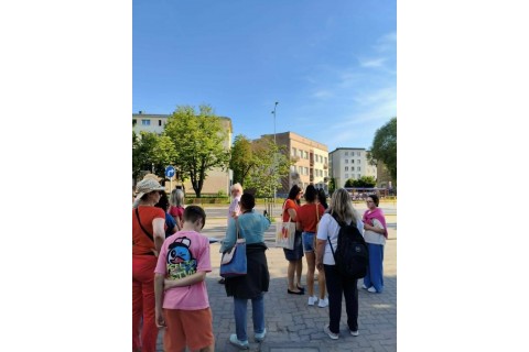 Spacer rodzinny po Białymstoku - Śródmiejskie murale