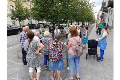 Spacer Seniorów po Białymstoku - Śródmiejskie murale