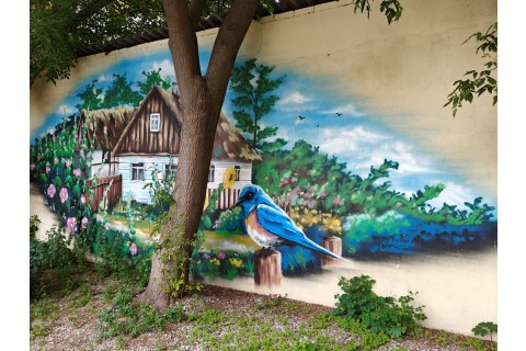 Spacer Seniorów po Białymstoku - Śródmiejskie murale