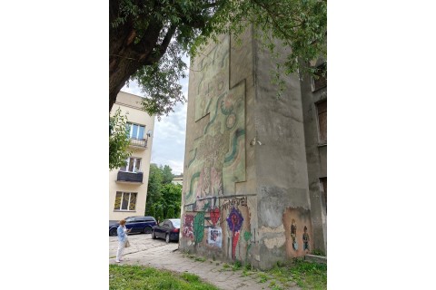 Spacer Seniorów po Białymstoku - Śródmiejskie murale