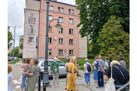 Spacer Seniorów po Białymstoku - Śródmiejskie murale