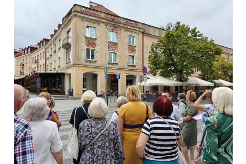 Spacer Seniorów po Białymstoku - Śródmiejskie murale