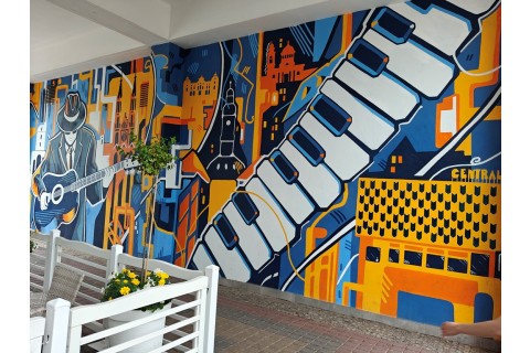 Spacer Seniorów po Białymstoku - Śródmiejskie murale